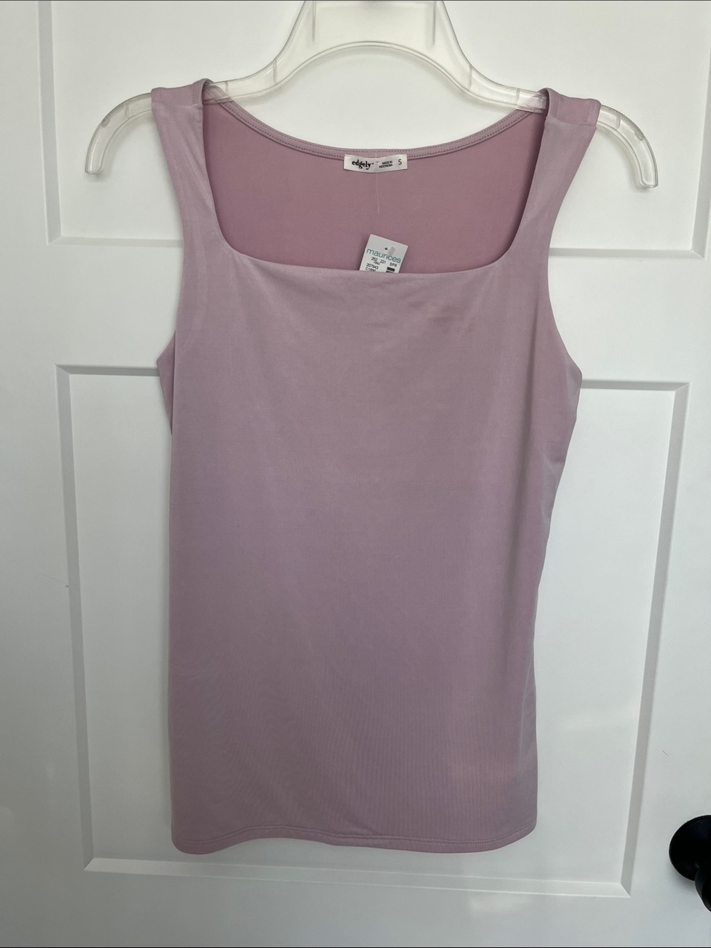 Maurices Scoop Neck Tank Top - Lavender